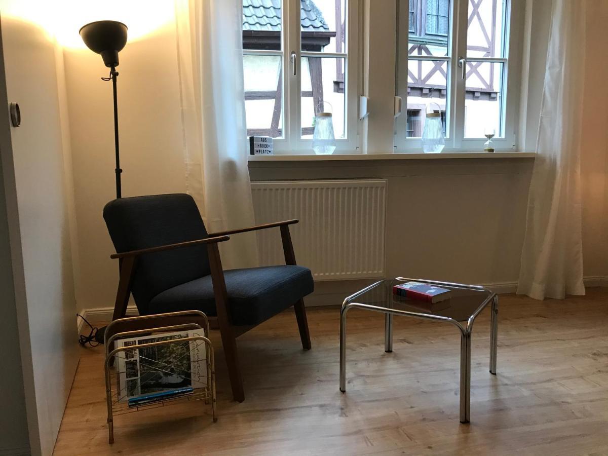 ויינהיים Turmwohnung Buedinger Hof מראה חיצוני תמונה